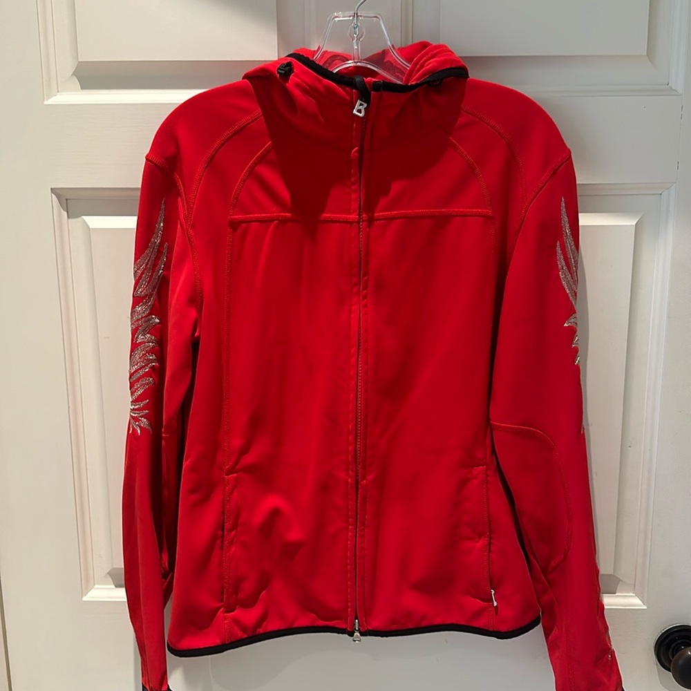 Bogner hooded racing jacket.